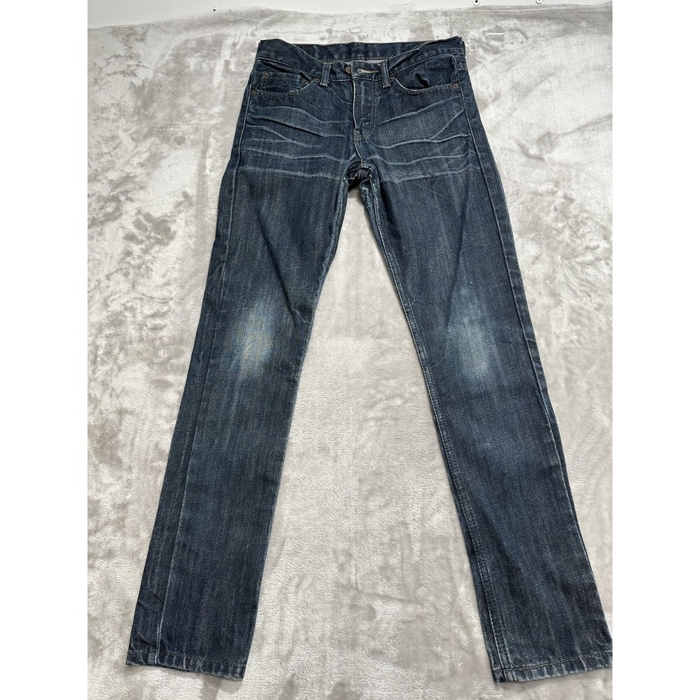 Levis 520 Jeans Women's‎ Size 14 Regular Blue Taper 27x27 5 Pocket Design EUC